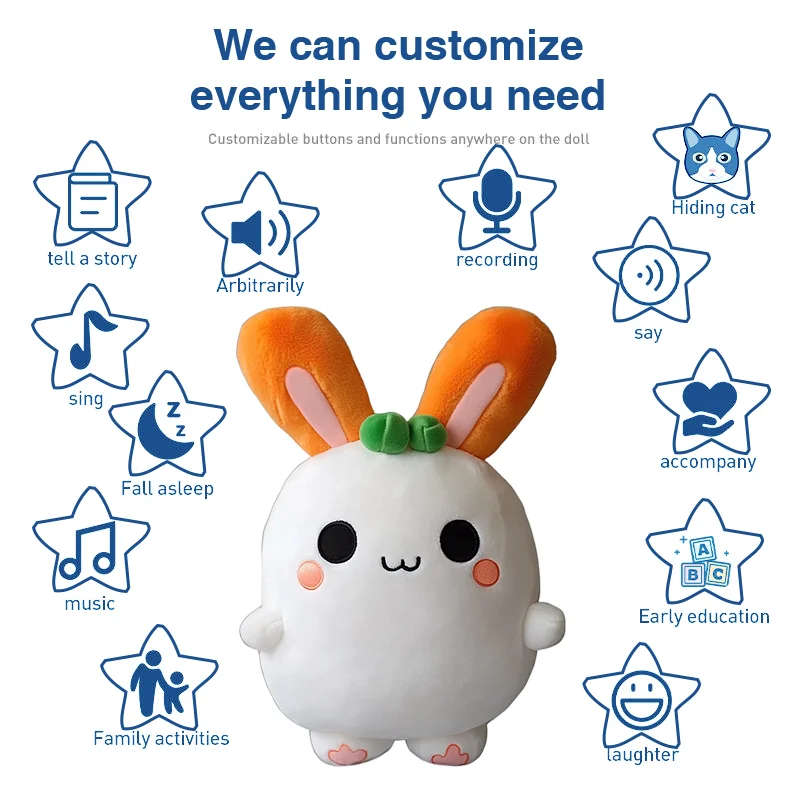Custom Factory Sale OEM ODM Anime Kawaii Cute Mini Toys Stuffed Keychain Plush Toy