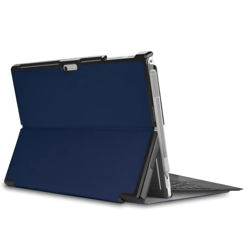  Кожаный защитный чехол-книжка с подставкой для Microsoft Surface Pro 4 / 5 6 7 12 3 дюймов держателем