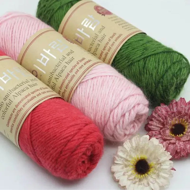 Mohair Knitting Yarn Stick Needle Thread Thick Wool Scarf Coat Hat Thread DIY Handmade wool ball