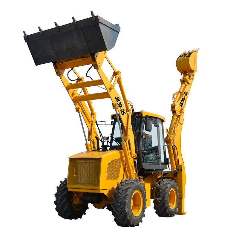 China top brand manufacturer New mining and agricultural Multi-function 4x4 wheel drive backhoe loader for sale