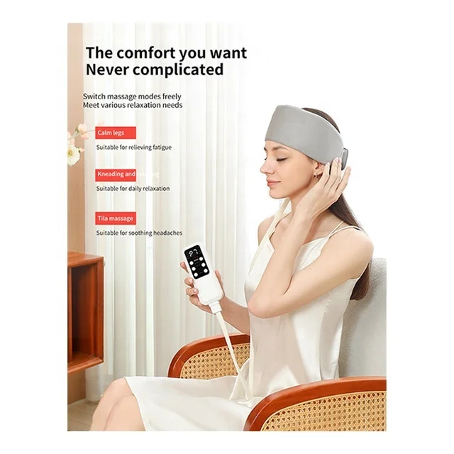 Pneumatic Electric Health Head Massager for Relaxation Premium Massage Products