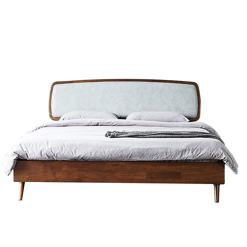 OEM modern Master Bedroom Furniture Set Luxury Suspended Bed Frame wooden Suspending Bed size for bedroom