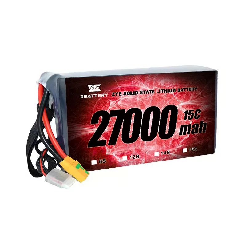 Semi solid state battery 27000mah 6s12s LIHV 27ah 14s lithium ion battery 4.45V from original manufacturer
