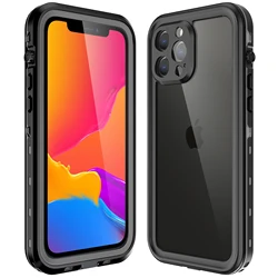 Redpepper IP68 Underwater Waterproof Case for iPhone 14 Pro Max 14 Plus 2M Drop Tested Shockproof Case For iPhone 13 Pro 12 11