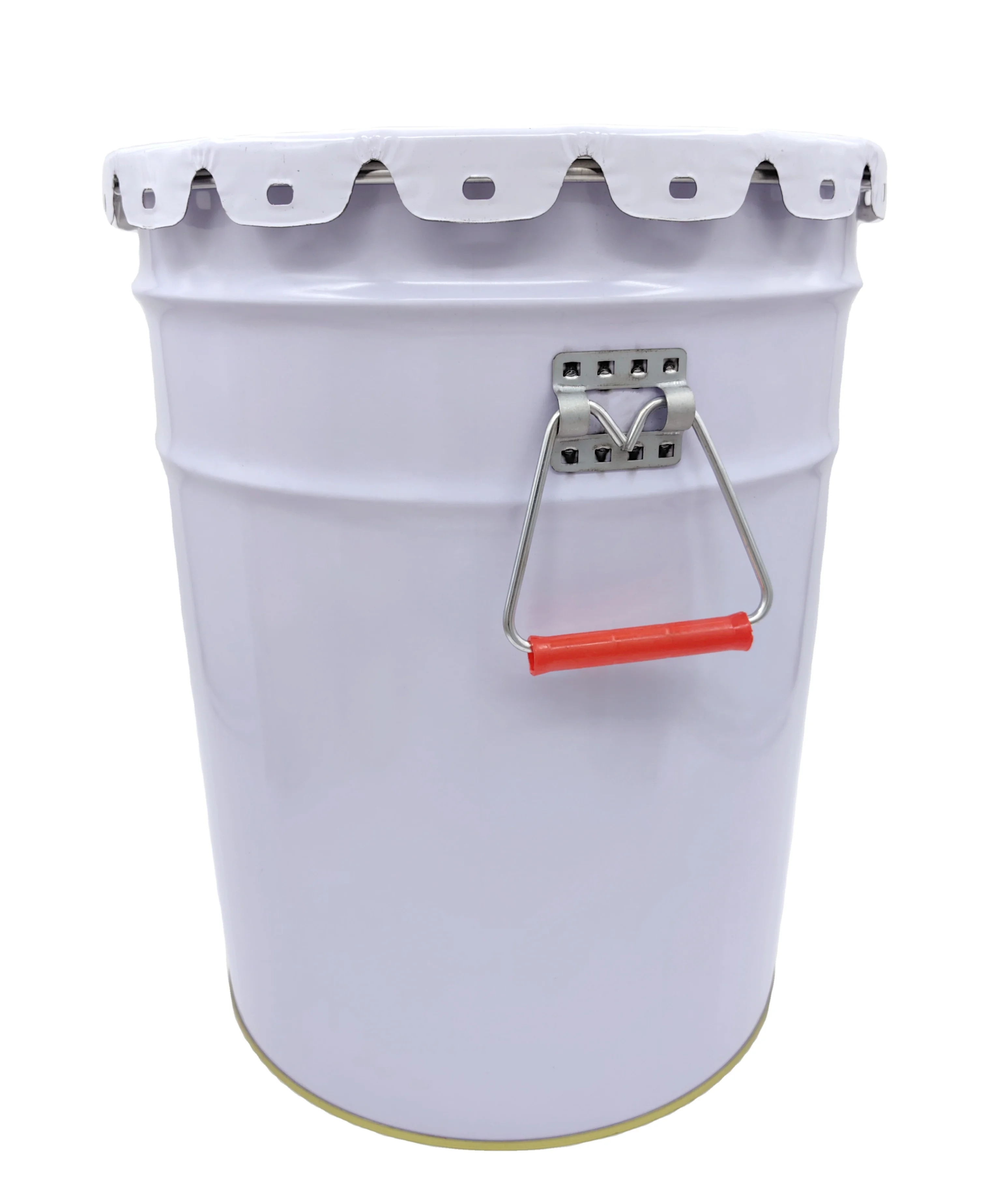 Double handles 20L tin pail for enamel paints metal bucket 5gallon steel barrel for Ink stackable