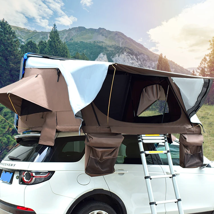 China Manufacturer Self-Driving Tour 4 Person Hard Shell 4X4 Car Roof Top Tent