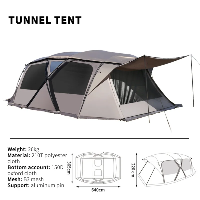 Big Family Camping Tents Super Potable Tents  Multicolor  ultralight camping new design high quality  tents