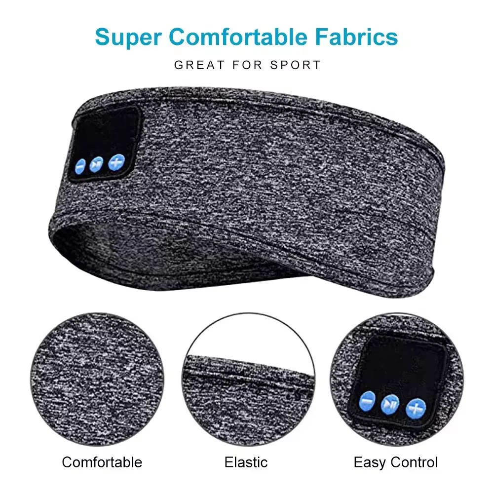 Wireless Detachable Earphones & Headphones Sports BT3.0 Music Headband Customized Accept Customize Logo