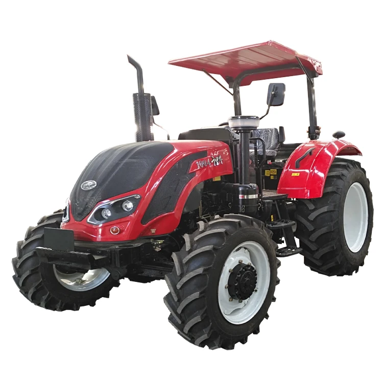 Горячая продажа Китай известный YTO двигатель 4WD QLN-1004 сельское хозяйство колесный трактор для сельского хозяйства оборудование продажи Южная