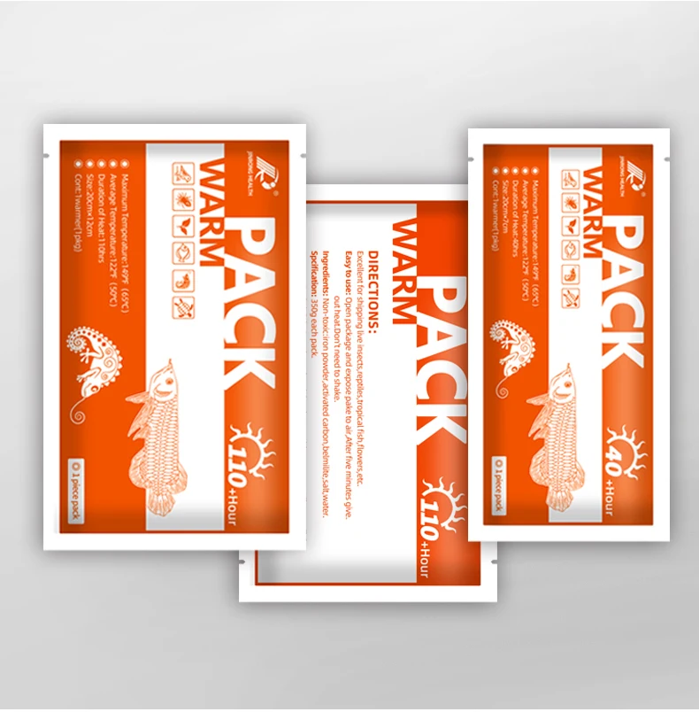 Custom Package Shipping Heating Pack 40+/72+/110+ Multi-Purpose Heat Pack Pets Shipping Warmer