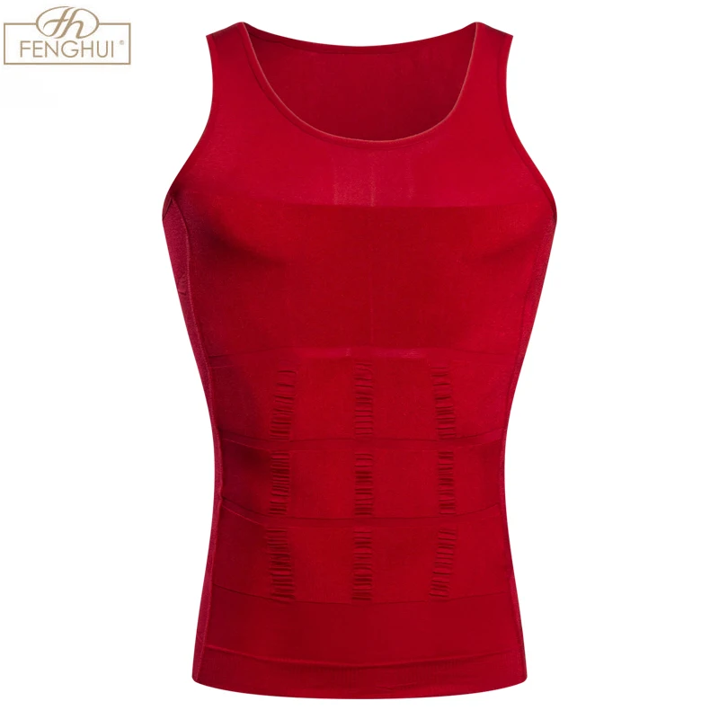 California TV show hot saling sliming fit  red vest sport war anti shrink  absorb sweat tank top shirt