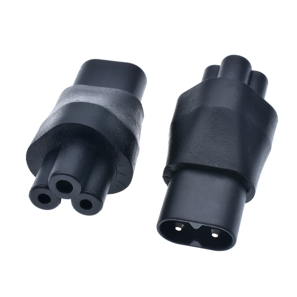 Адаптер питания IEC 320 C8-C5 гнездовой адаптер C5 к