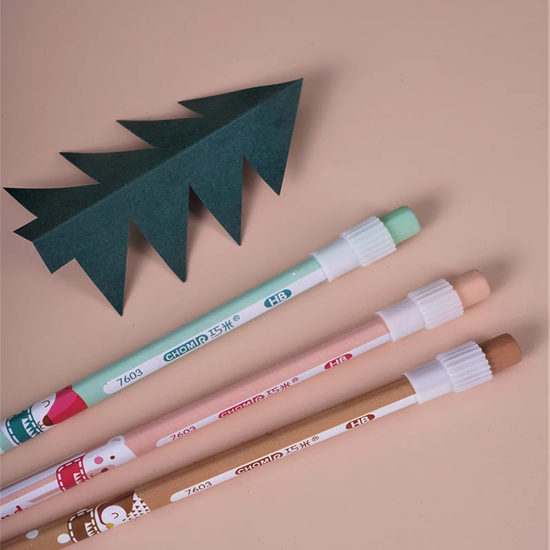 Special eraser tipped HB Wood Pencil