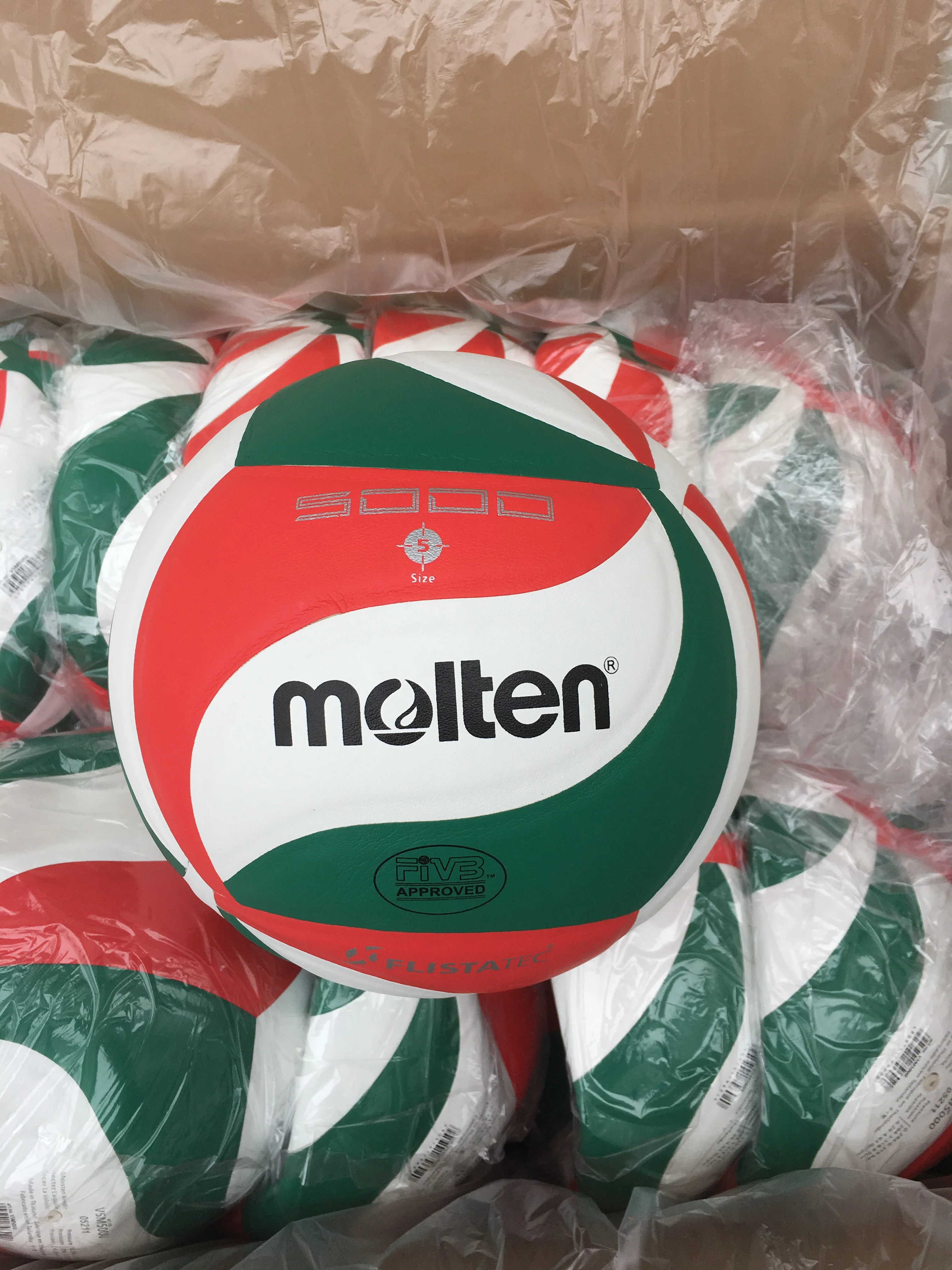 Voleibol надувной Волейбольный мяч из микрофибры PU Размер 5 5500 или 5000 для тренировок или соревнований