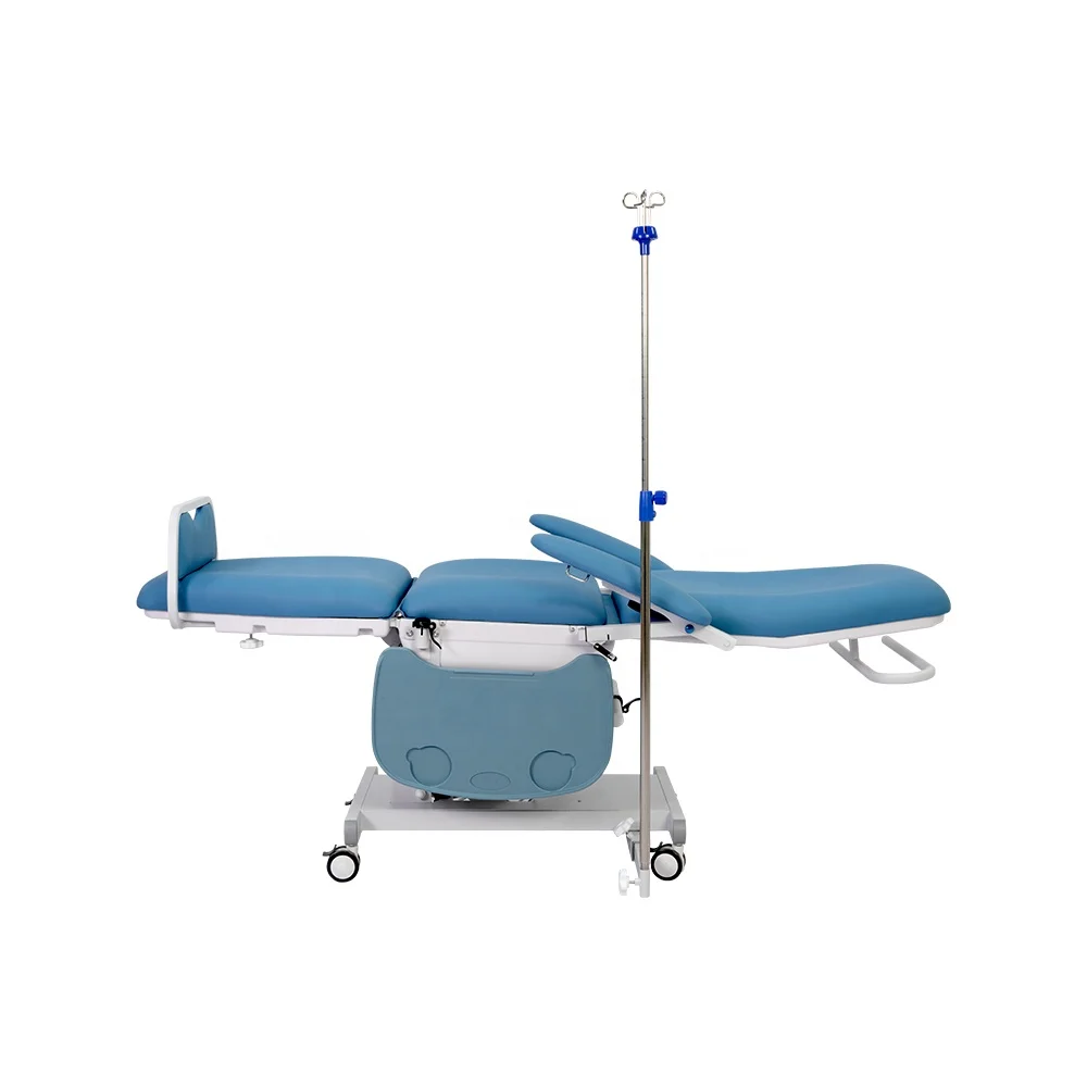 3 Motors Electric Adjustable Infusion Chair Dialysis Chair Blood Collection Chair For Hospital