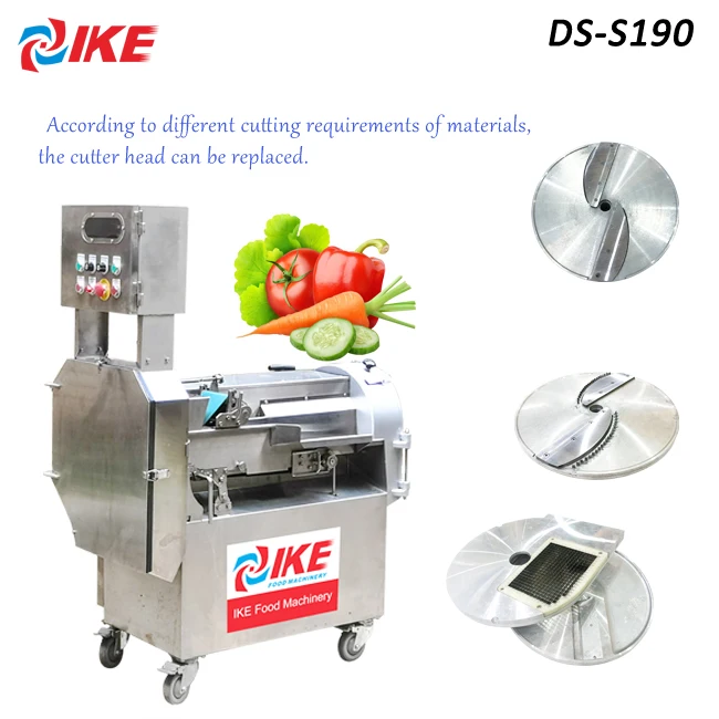 Double End Electric Food Cutting Machine High Quality Mushroom Slicer Fruit And Vegetable Salad Cutter Machine