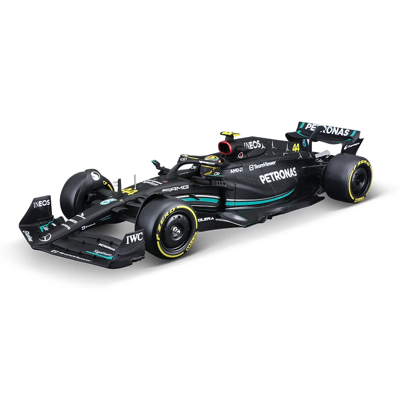 Bburago 1/24 Scale Mer cedes benz w14 Fer rari SF23 Formula One Car Racing Zinc Alloy Model Car F1 Diecast Toys