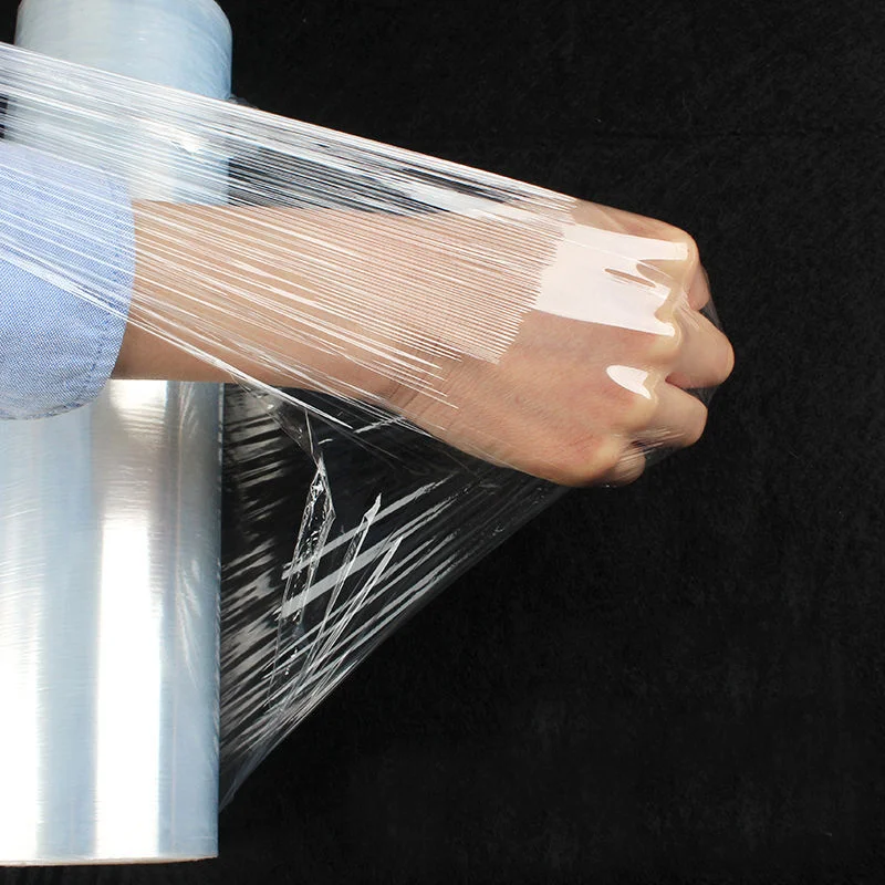 High Quality Best Fresh Shrink Pvc Food Grade Stretch Food Cling Wrap Plastic Film For Food Wrap Jumbo Roll With Cut