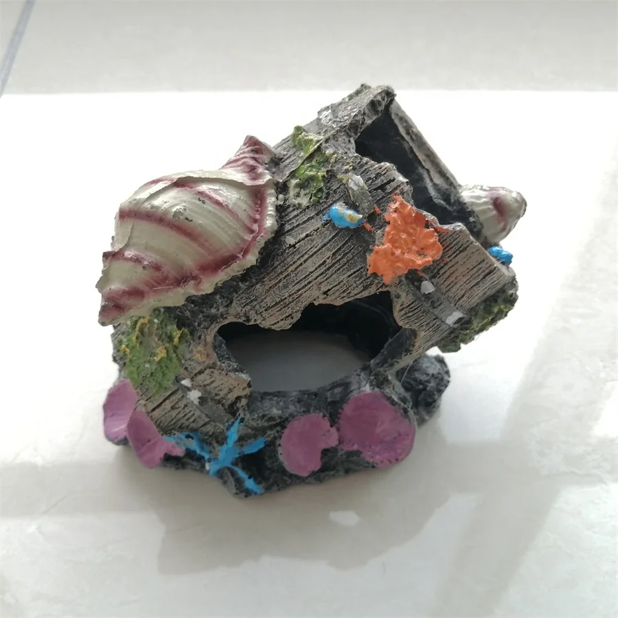 Artificial sump flower bucket aquarium ornament landscaping decoration pumice Simulation flower bucket