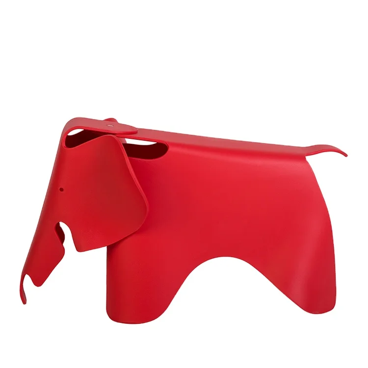 2019 Eco-friendly New Design Hot Sell Plastic  Elephant Animal Chairs for Kids