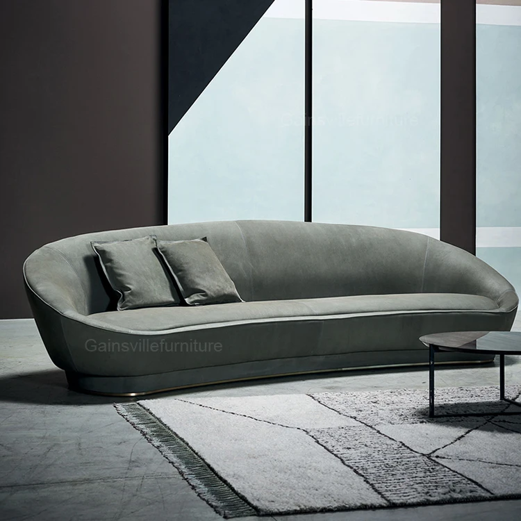 Итальянская Роскошная домашняя мебель современный набор диван с мягкой обивкой для гостиной