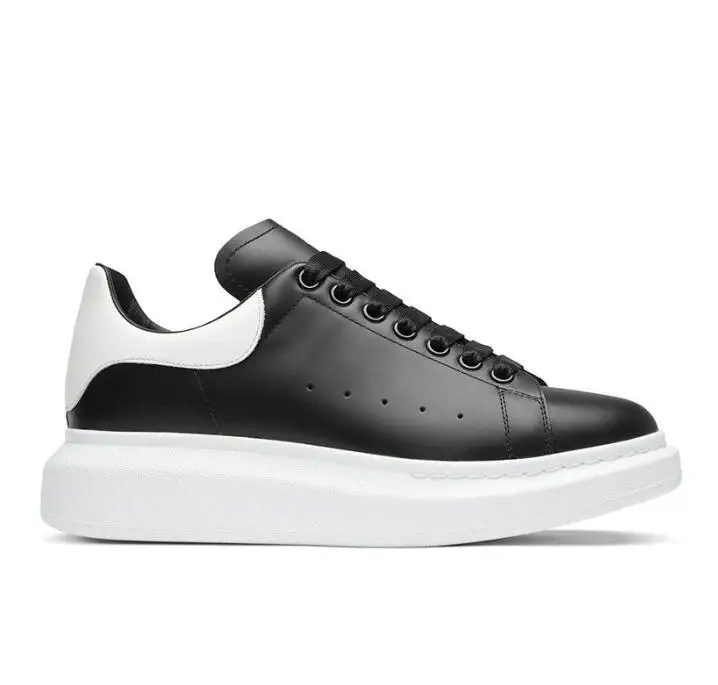 Luxury Designers shoes Casual mc queens alexander mens women white leather platforms black suede blue outdoor sneakers
