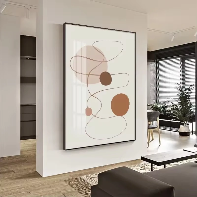 Home Decor Nordic Wall Art Painting Custom Design Canvas Line Abstract Printing Poster Living Room Decorative Painting