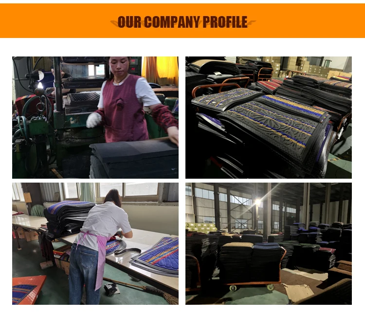 Pvc Door Foot Mat Tray Suppliers Clean Mud Floor grass surface Rubber Mat