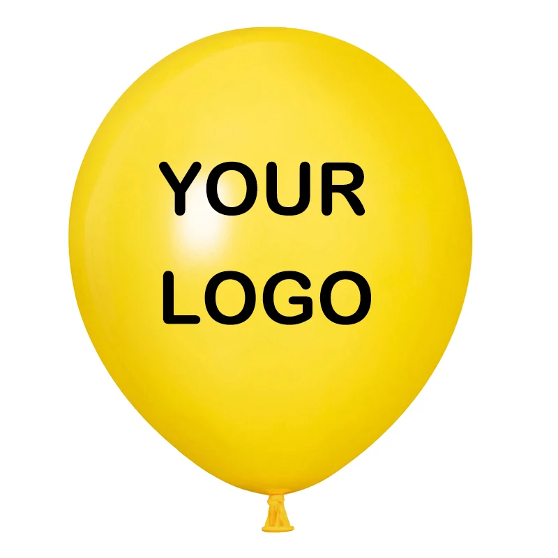 Print balloons personalized custom printed LOGO decorative advertising latex balloons