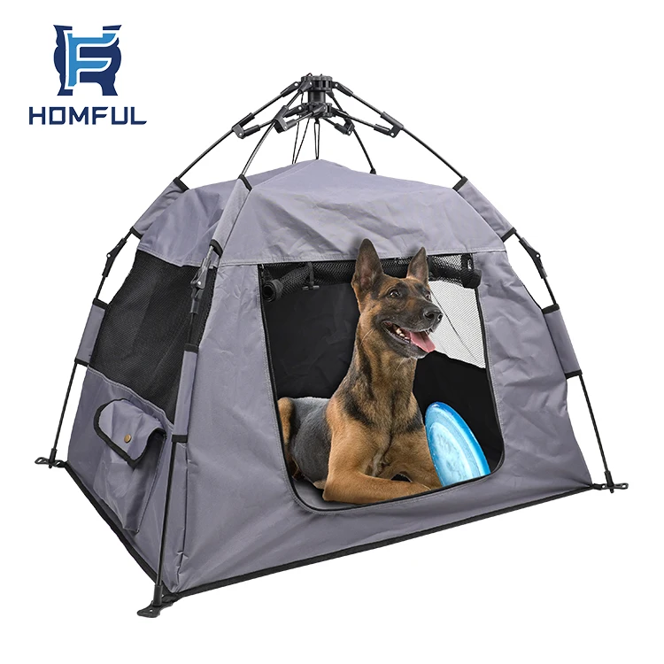 HOMFUL всплывающие палатки для домашних животных собак кошек спальный