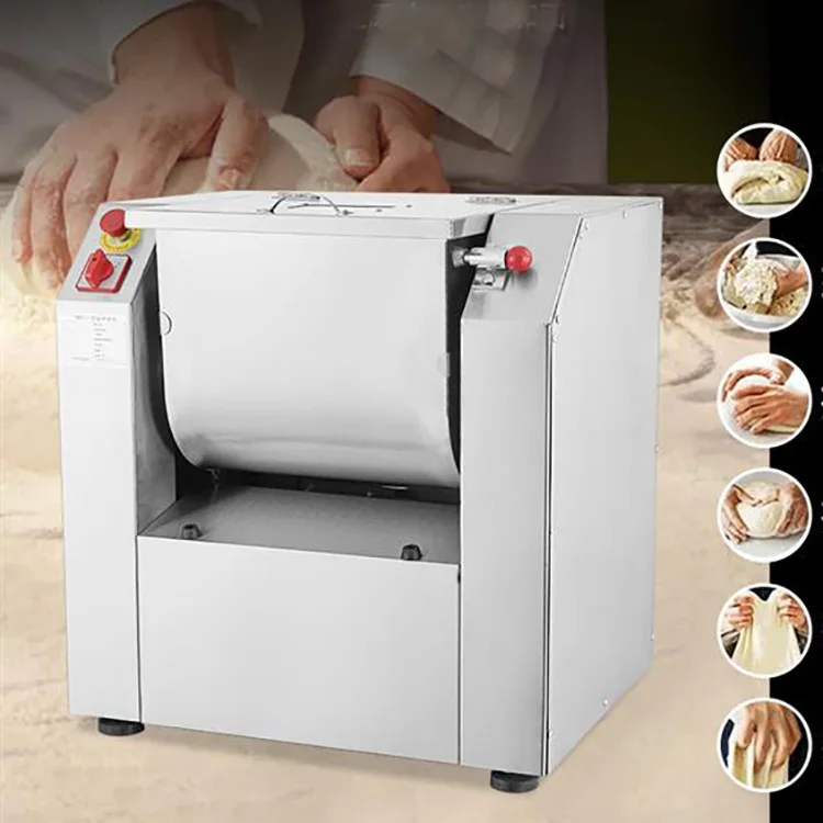 High Quality 7.5Kg/15/25Kg/50Kg Industrial Automatic Bread Dough Mixer Machine