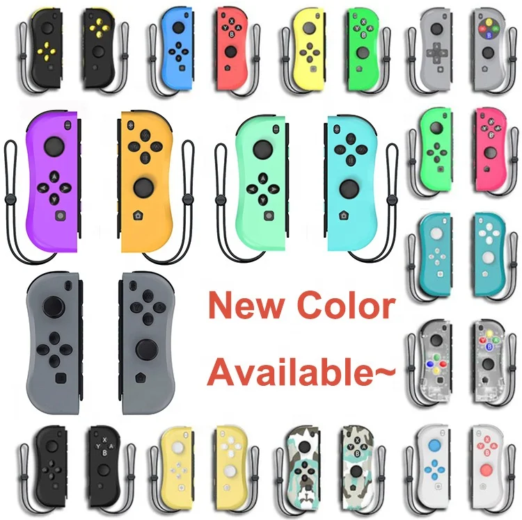 Hotselling Wireless Joy-con Controller for Nintend Switch Left Right Joy-cons for Switch JoyCon New Color