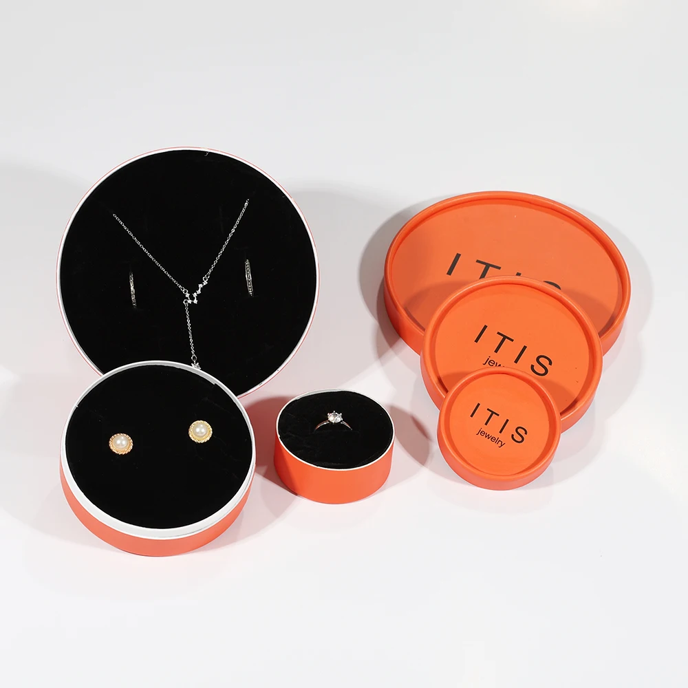 Custom gift packing packaging jewellery transparent box