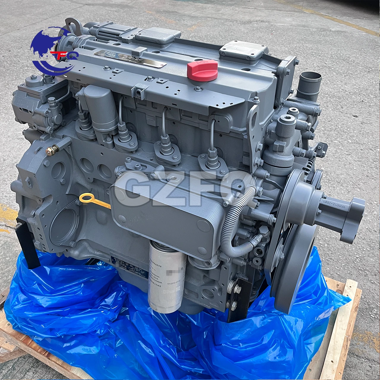 Новый Подержанный двигатель DEUTZ 74 кВт SN:10539215 BF4M2012 BF6M2012 в сборе для экскаватор погрузчик бульдозер грузовик
