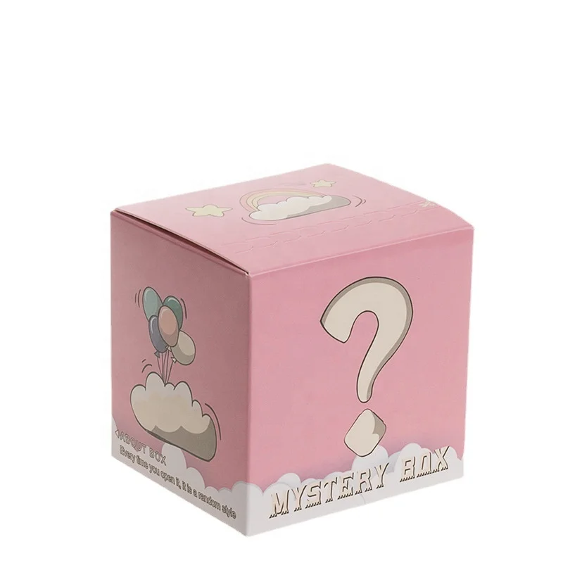 2022 new custom LOGO cute cartoon character gift box cartoon stationery jewelry packaging box gift box