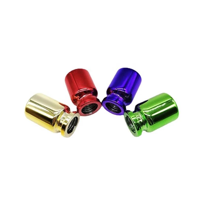 luxury 1ml 3ml 5ml 10ml electroplated glass sample vials perfume 10cc silver 20mm aluminium lids