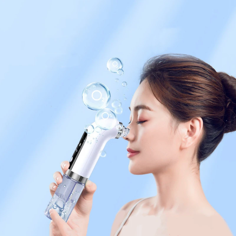 Пор вакуума для удаления угрей Домашний Уход за лицом красоты, что обеспечивает глубокое очищение кожи Очиститель Машина