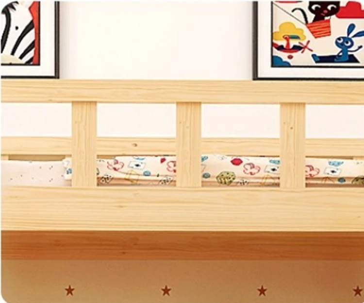 Best Modern Design Drawer Cheap China Wooden Kid Twin Bunk Bed