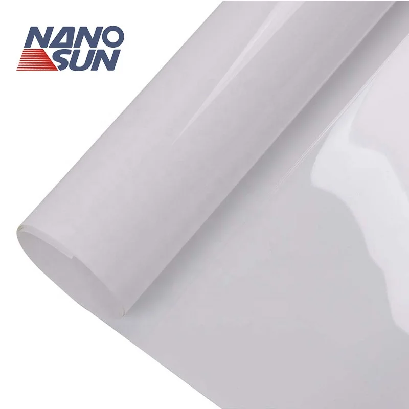 Heat Insulation Privacy Glass Sticker Bathroom Decorative Film White Frosted Window Film