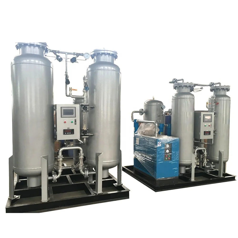 oxygen gas cylinder filling plant air separation unit PSA oxygen generator  oxygen gas making machine