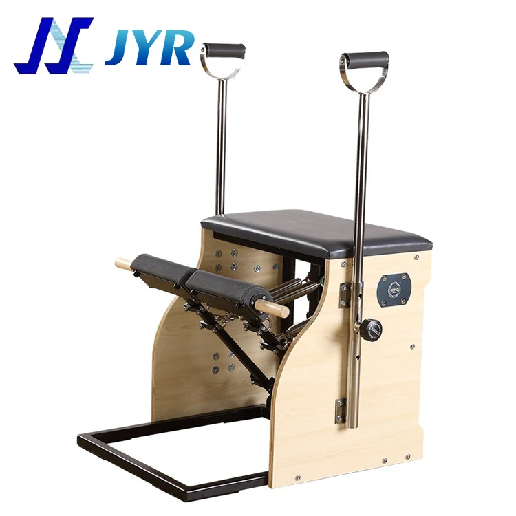 JUNYIRUN Gym Fitness Sets Wholesale Price Pilates Reformer Machine Spring Yoga Pilates Combo Chair Wunda Chair Pilates Chair