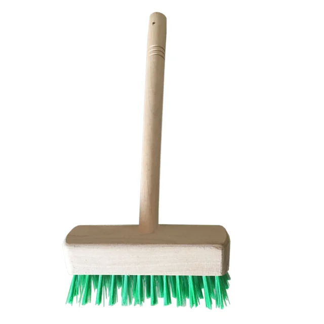 Factory Wholesale Nice polished Beech Wood Brush Strong Kids Garden Broom