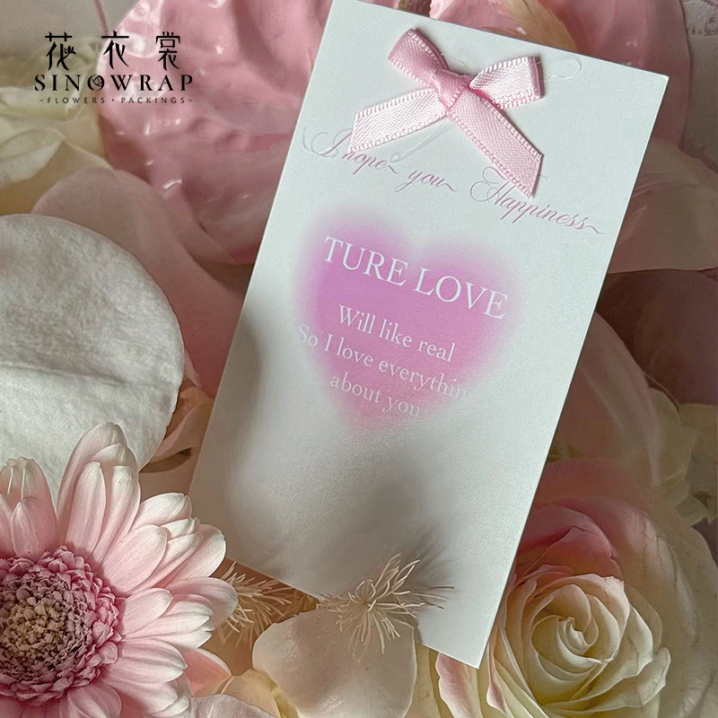 2024 New Arrival Kraft Paper Card Flower and Gift packing Material