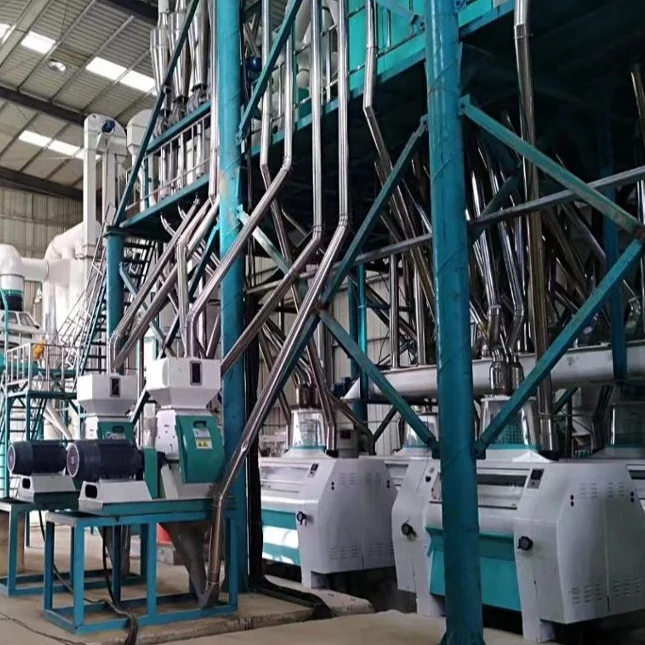 pre cooked corn flour mill flaking corn meal machine Venezuela Argentina South American