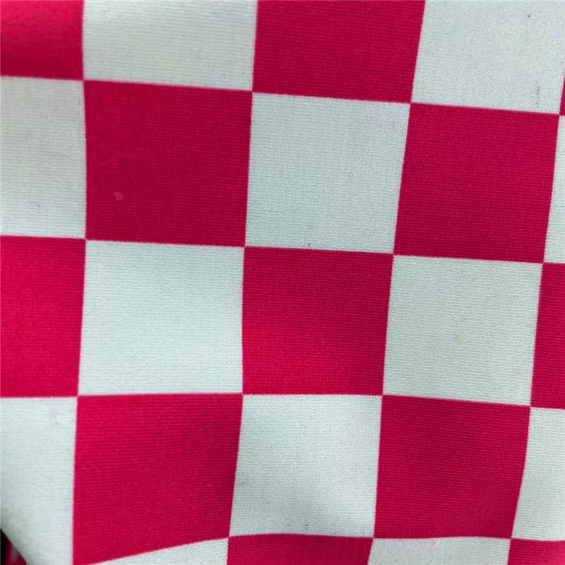 2022 New High Stretch Poly Knit Print Fabrics For Costume Swimming Gymnastic Cloth Suit Evening Dress  Dress Dance wear Fabrics