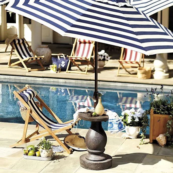 Outdoor adjustable silla de playa large portable folding swimming pool chaise longue wooden bamboo beach chair