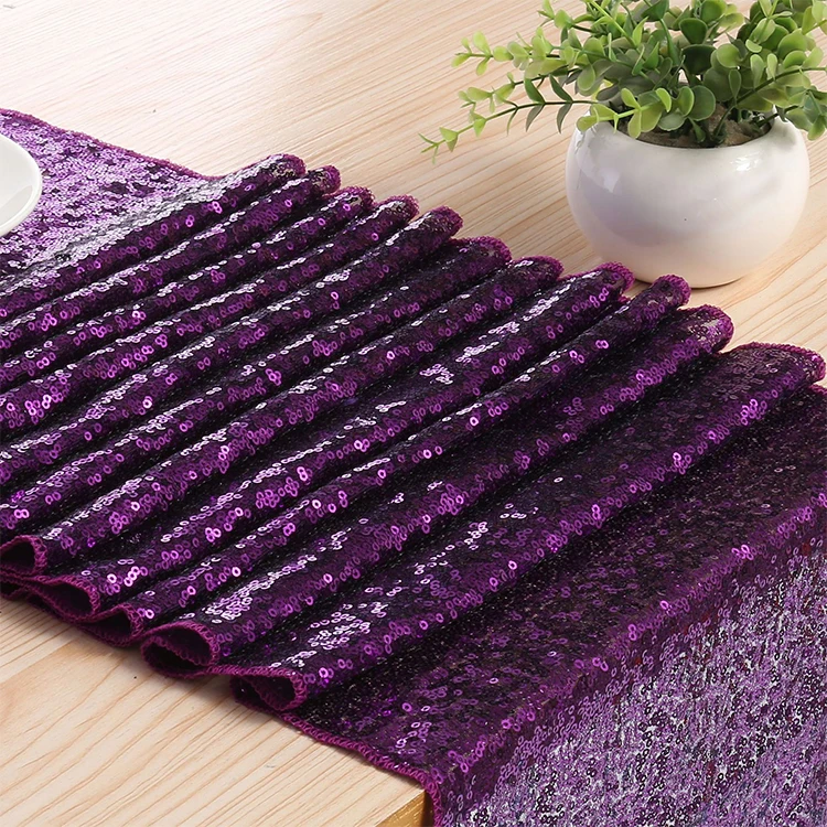 Golden Table Runner Silver Rose Gold Sequin Table Runner Gold Silver Wedding