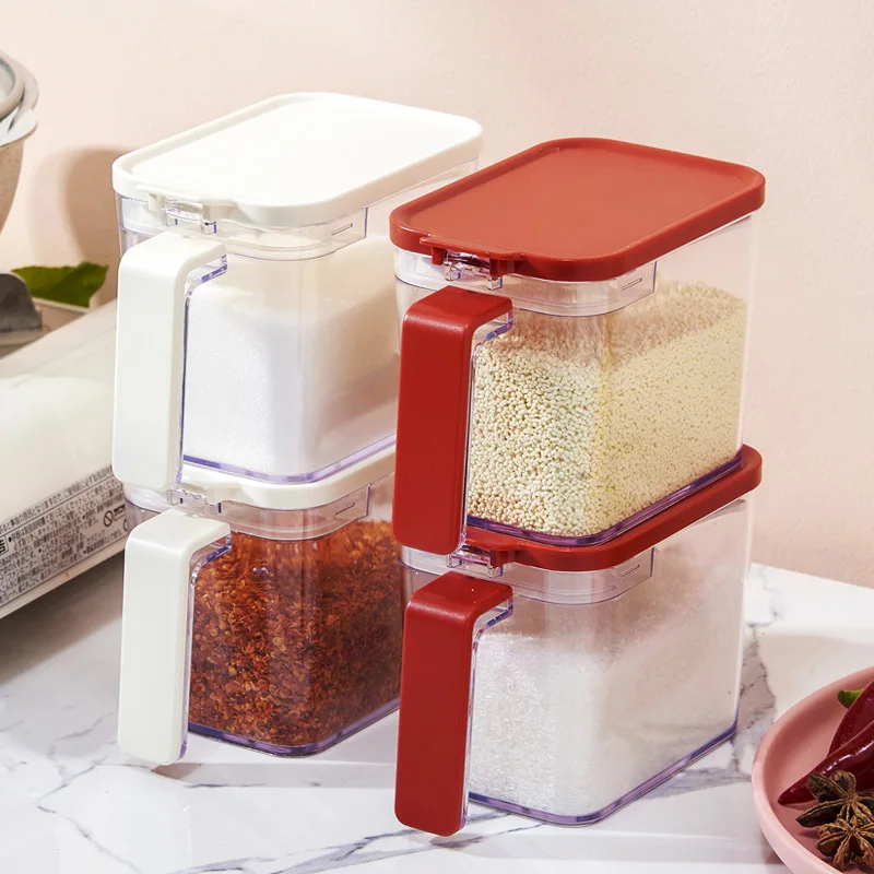 Wall  Rotating Seasoning Box Multifunctional Seasoning Oil Dispenser Box kitchen condiment storage