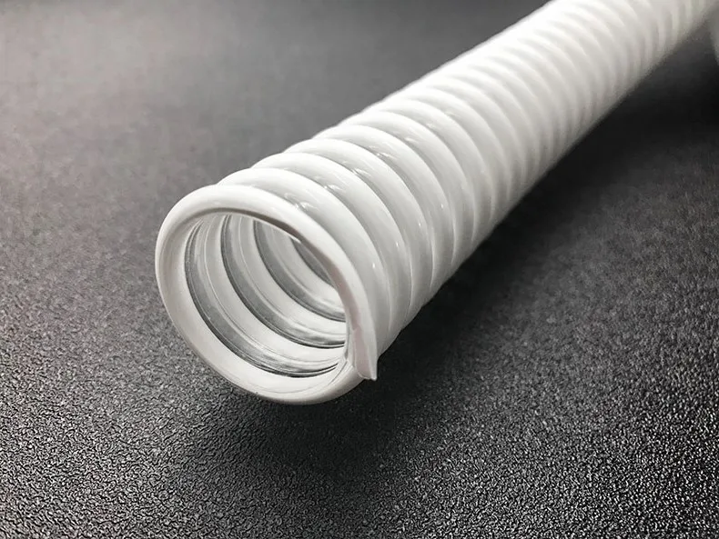 High Quality Spiral Suction Plastic Tubes Industrial Vacuum Flexible Hose Plastic Hose Pipe