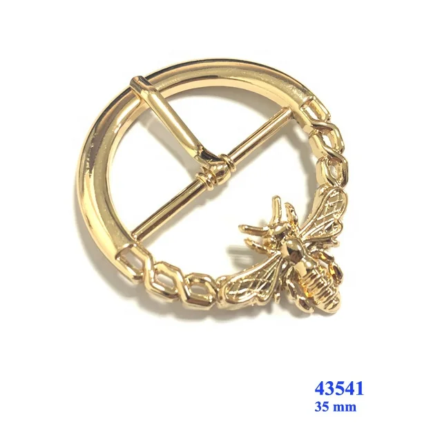 Fancy metal shoe pin buckles for ladies zinc alloy shoe accessories